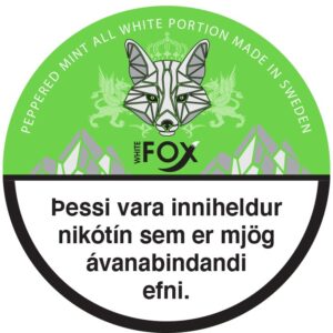 White Fox Peppered mint