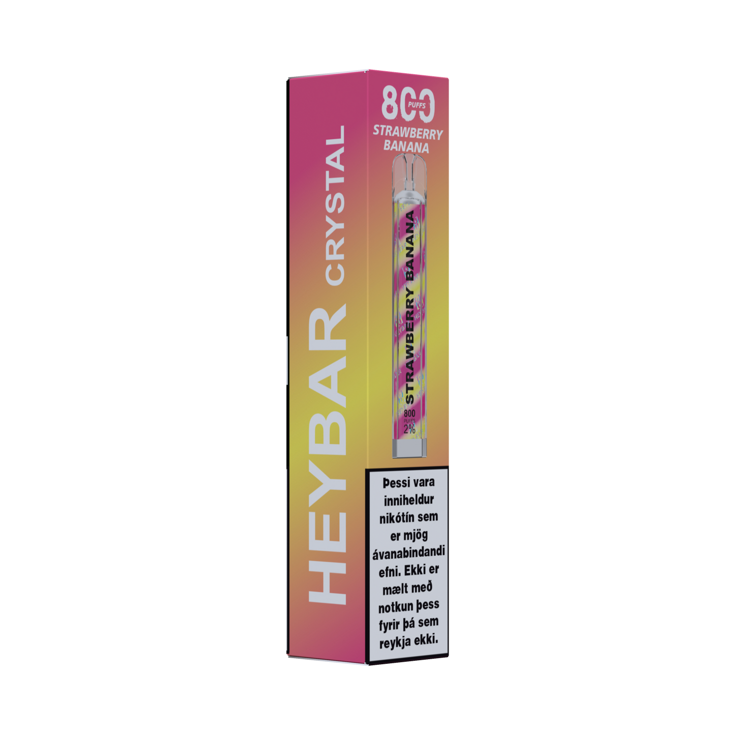 HeyBar Crystal 800puffs